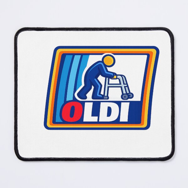 Item preview, OLDI- ALDI Store Parody designed and sold by Inappropriate Ink.