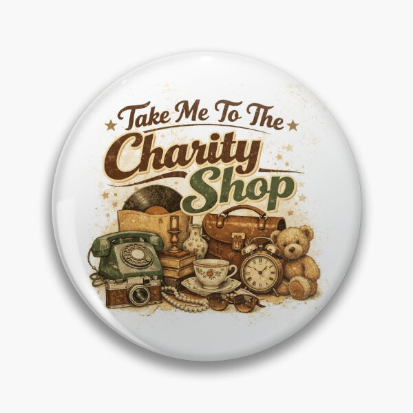 Item preview, Take Me To The Charity Shop Funny Thrift Vintage designed and sold by JackCurtis1991.
