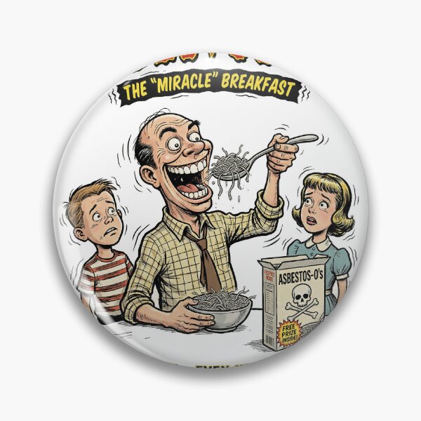 Item preview, The Miracle Breakfast: Asbestos-O’s designed and sold by graficsfx.