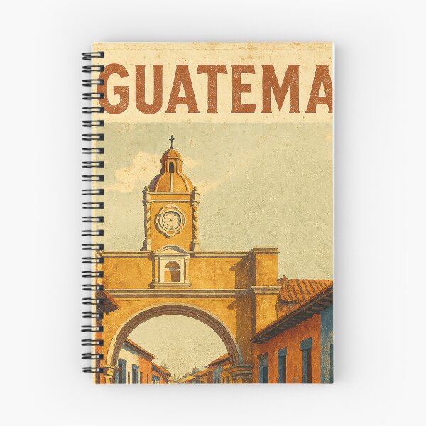 Item preview, Antigua Guatemala Travel Poster designed and sold by ClearingCache.