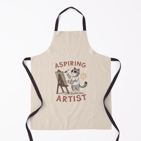 Item preview, Aspiring Artist Cat – Creativity in Progress ?? designed and sold by Artiviose.