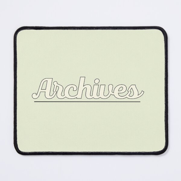 Item preview, ARCHIVES – Minimal Typography Journal Design designed and sold by KleanGirlAesthetics.