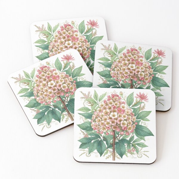 Item preview, Vibrant Sambucus Bloom: A Watercolor Botanical Study designed and sold by GreenBotanist.