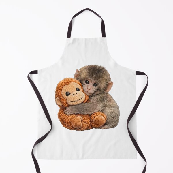 Item preview, Baby punch monkey Hugging Stuffed Animal Toy designed and sold by TeeARTHY.