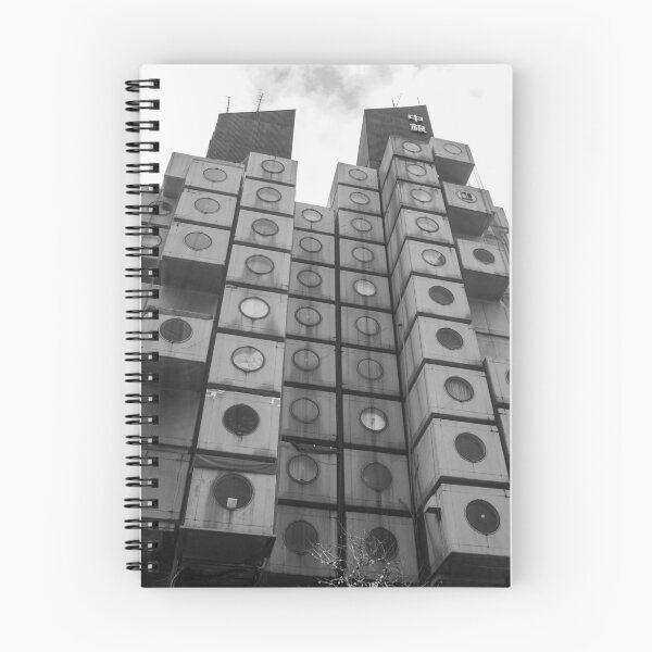 Item preview, Nakagin Capsule Tower – Metabolist Architecture in Tokyo (Demolished Landmark Portrait)) designed and sold by Paddyism.
