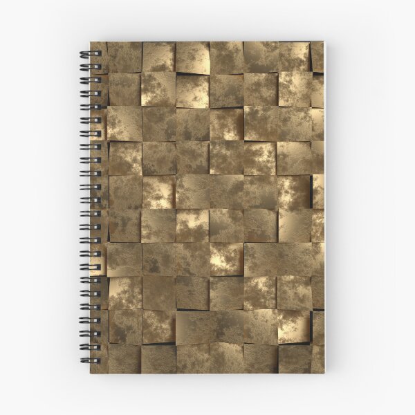 Item preview, Shiny, slanted tiles with erosion, metallic look designed and sold by lathspell.