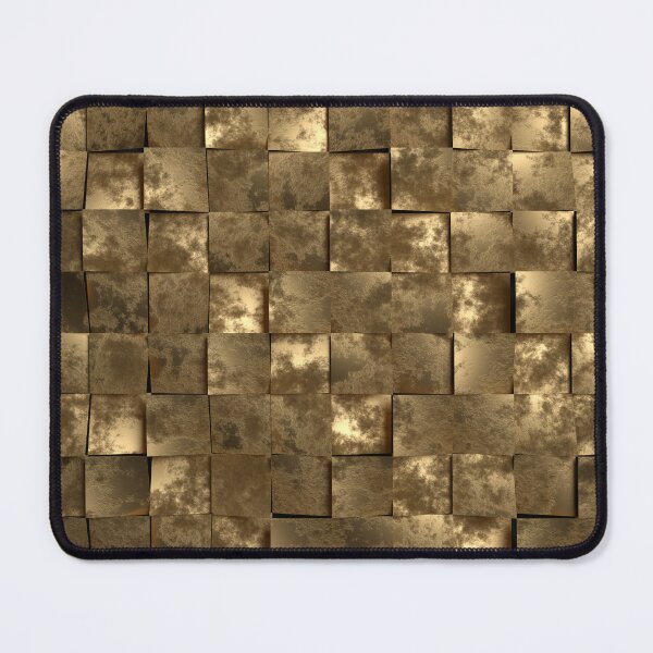Item preview, Shiny, slanted tiles with erosion, metallic look designed and sold by lathspell.