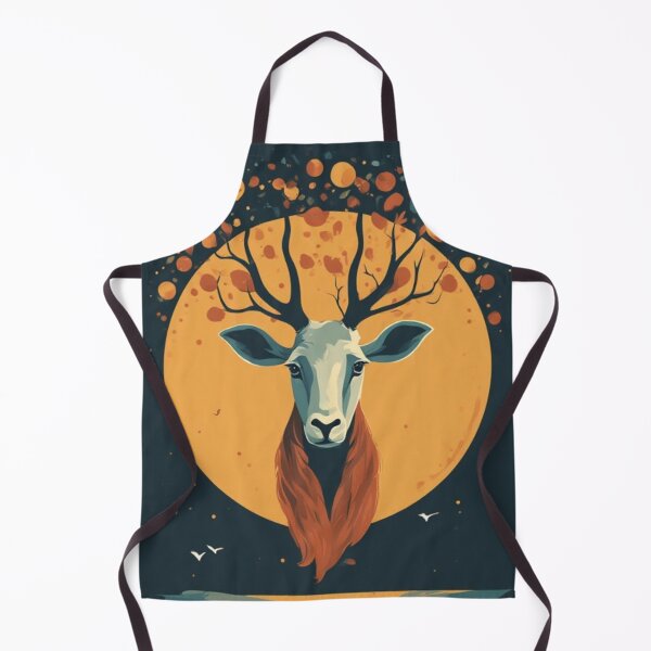 Item preview, Reindeer Autumn Art Print designed and sold by Crozx.