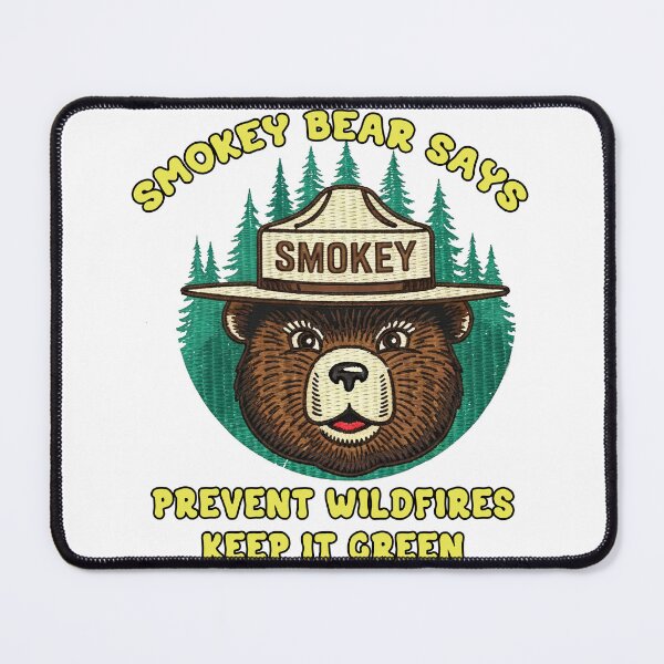 Item preview, Smokey Bear Prevent Wildfires Keep It Green Retro Art designed and sold by TeeARTHY.