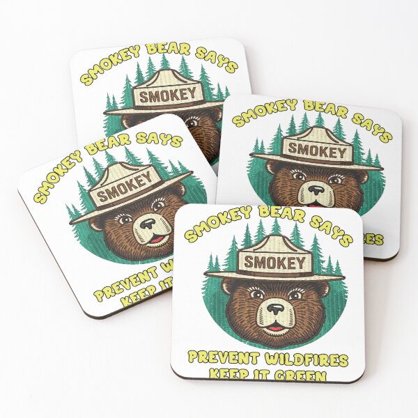 Item preview, Smokey Bear Prevent Wildfires Keep It Green Retro Art designed and sold by TeeARTHY.