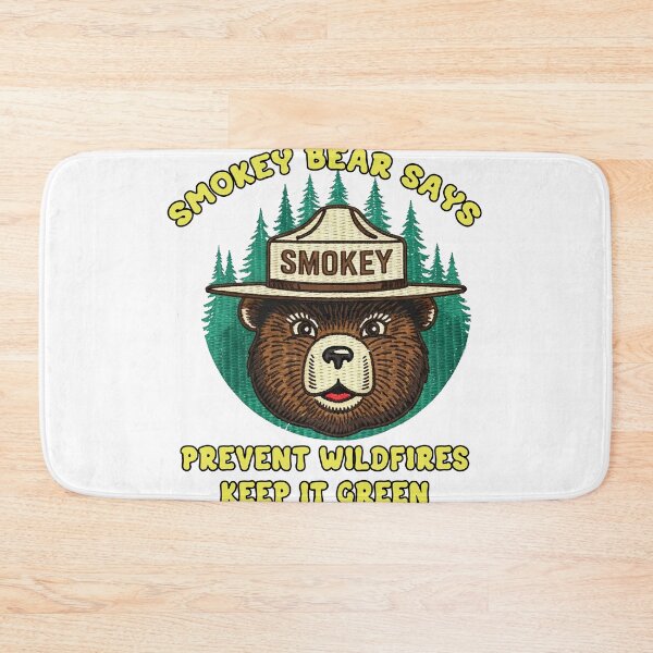 Item preview, Smokey Bear Prevent Wildfires Keep It Green Retro Art designed and sold by TeeARTHY.