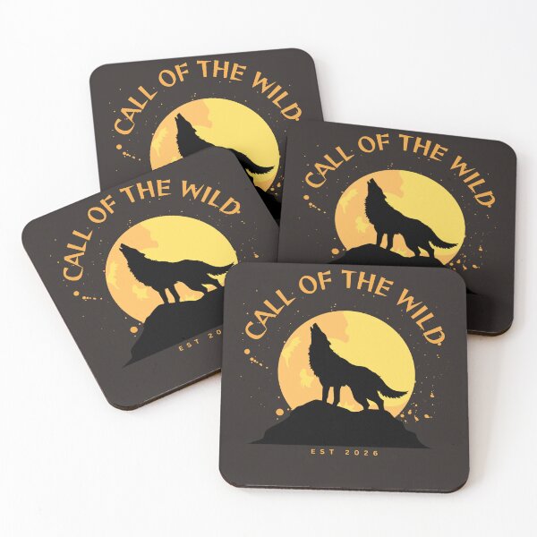 Item preview, Call of the Wild Wolf Moon Silhouette Adventure designed and sold by M.Store.