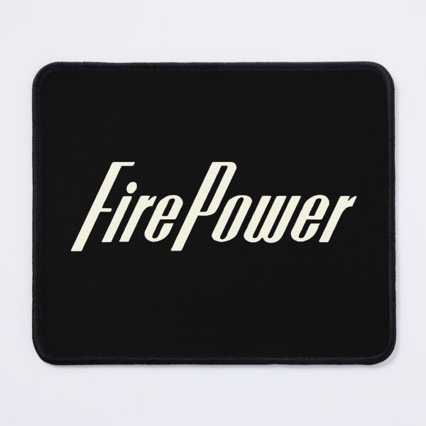 Item preview, Vintage 1950-1971 FirePower script - old white print designed and sold by retropetrol.
