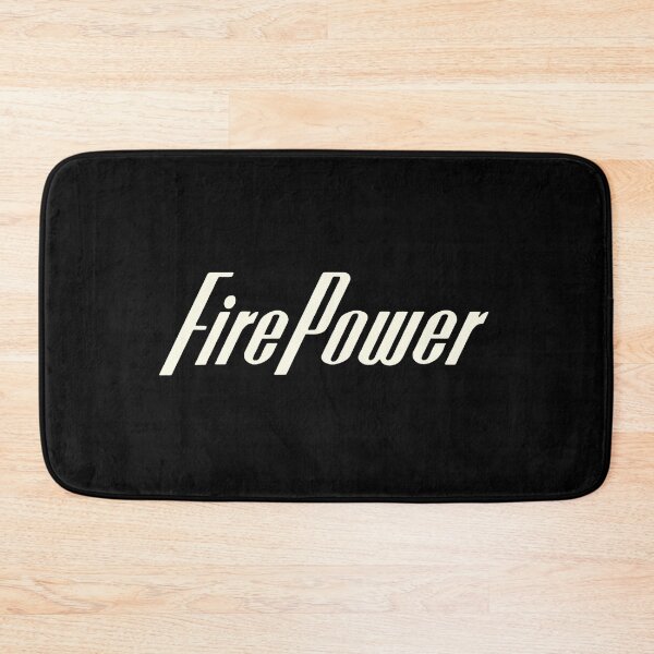 Item preview, Vintage 1950-1971 FirePower script - old white print designed and sold by retropetrol.