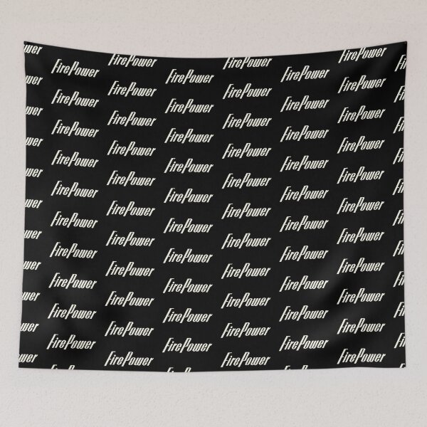 Item preview, Vintage 1950-1971 FirePower script - old white print designed and sold by retropetrol.