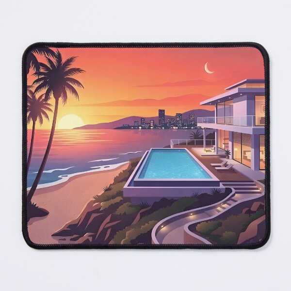 Item preview, Midnight City: 90s Tokio Aesthetic Sunset designed and sold by Vibe Station.