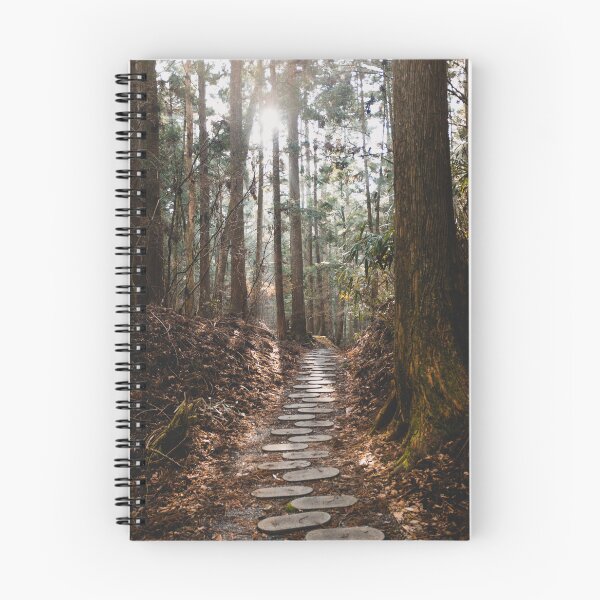 Item preview, Forest Path in Koyasan – Sacred Cedar Forest Trail, Japan designed and sold by Paddyism.
