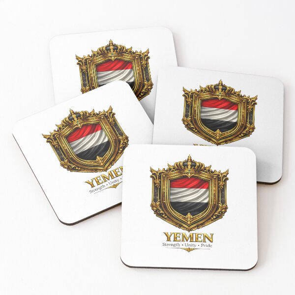 Item preview, Copy of Copy of Yemen Flag Royal Crest – Luxury Gold Emblem Arabian Pride Design designed and sold by Culture Atlas .