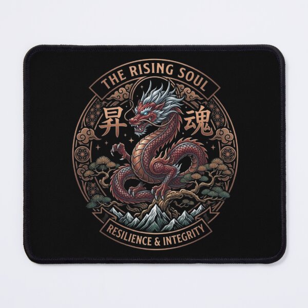 Item preview, The Rising Soul – Mythical Dragon Emblem Design designed and sold by Dogandesighn.