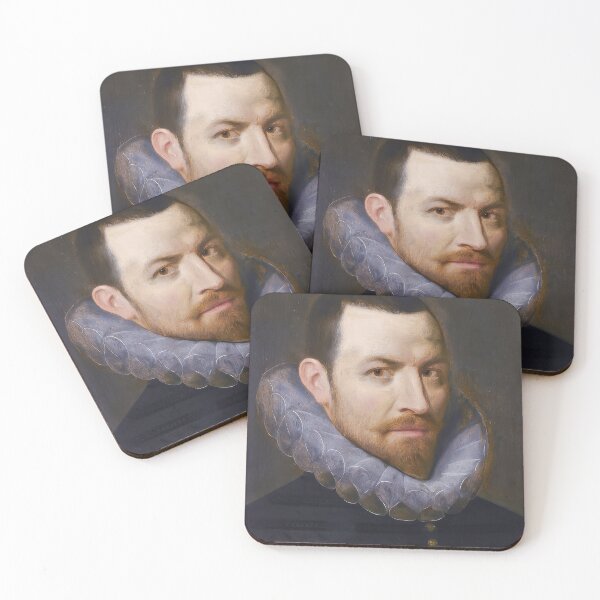 Item preview, Portrait of Nicolaas Rockox Flemish Renaissance Noble Portrait designed and sold by TheSoulOfArt.