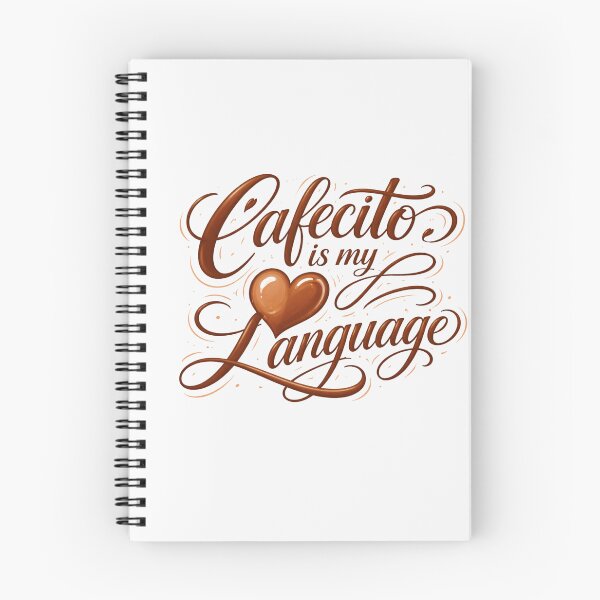 Item preview,  "Cafecito Is My Love Language Funny Latina Sticker Shirt Phone Case, Cuban Coffee Lover Gift, Hispanic Mom Florida" designed and sold by De Aqui y de Alla Studio.