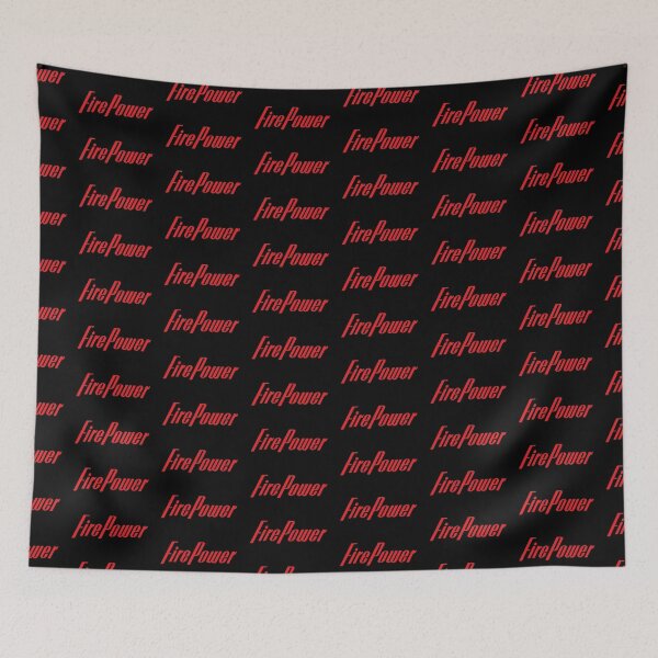 Item preview, Vintage 1950-1971 FirePower script - red print designed and sold by retropetrol.