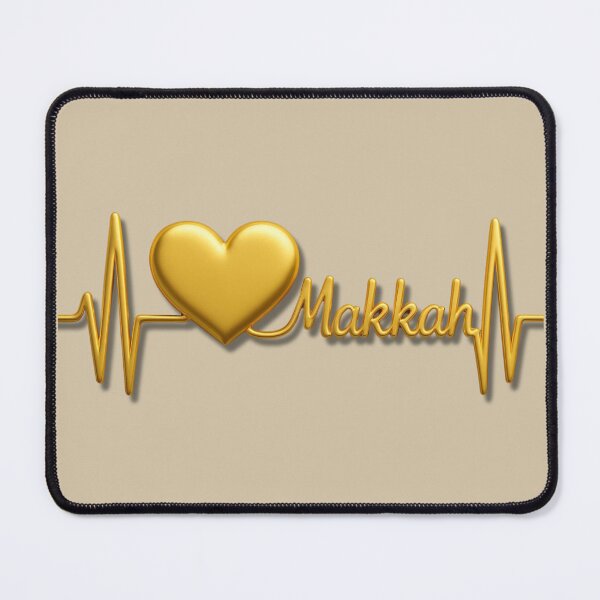 Item preview, Makkah Heartbeat Pulse (V.1) - Islamic Faith & Love Design designed and sold by D-Islamic.