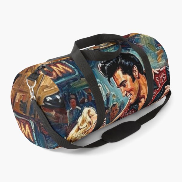 Item preview, The Ballroom Kings: Elvis & Marilyn Dance Hall Impasto Portrait designed and sold by Art's Diner.