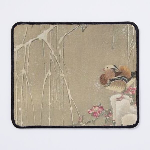 Item preview, Willow Tree and Mandarin Ducks in the Snow designed and sold by SharonTheFirst.