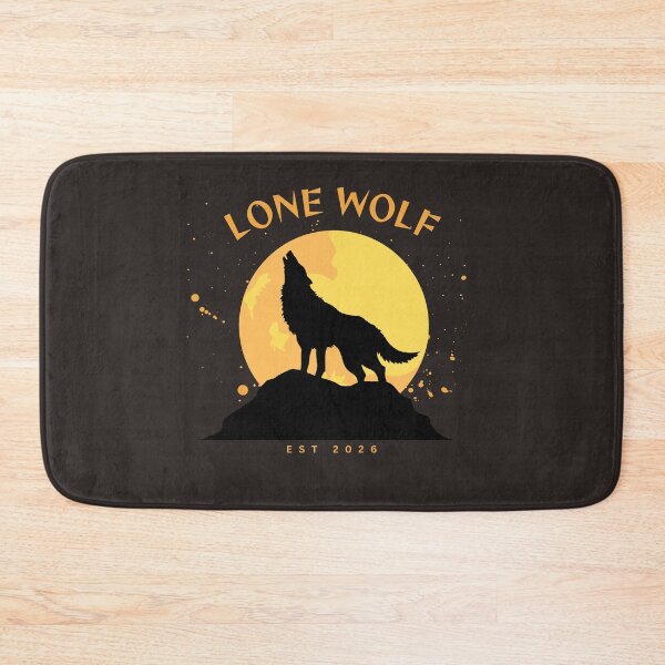 Item preview, Lone Wolf Spirit - Moon Silhouette Aesthetic designed and sold by M.Store.