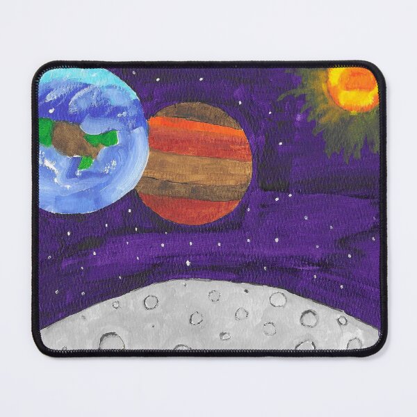 Item preview, Andromeda — Sci‑Fi Space Watercolor Art - Original artwork by John Ganger designed and sold by Jganger.