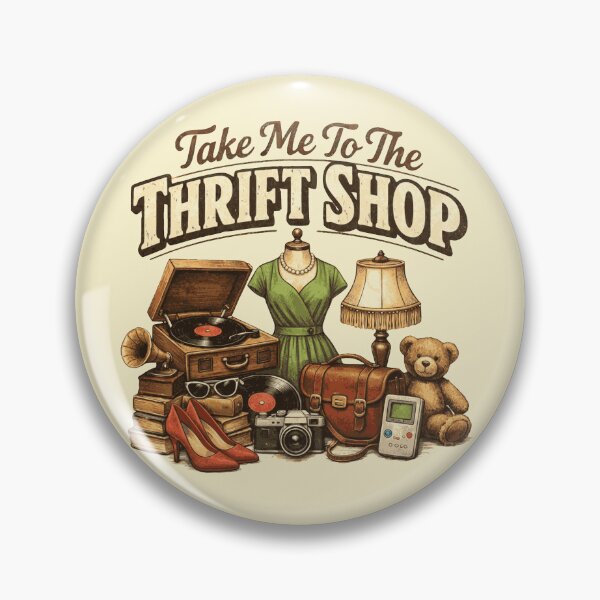 Item preview, Take Me To The Thrift Shop Funny Thrifting Vintage designed and sold by JackCurtis1991.