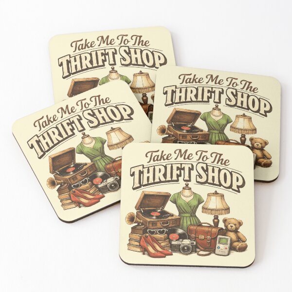 Item preview, Take Me To The Thrift Shop Funny Thrifting Vintage designed and sold by JackCurtis1991.