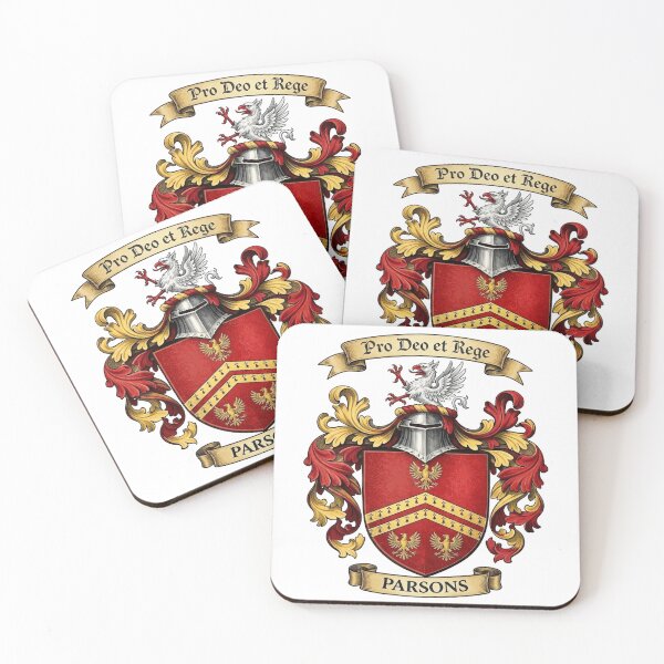 Item preview, The Parsons Family Coat of Arms designed and sold by BagTown Clans.