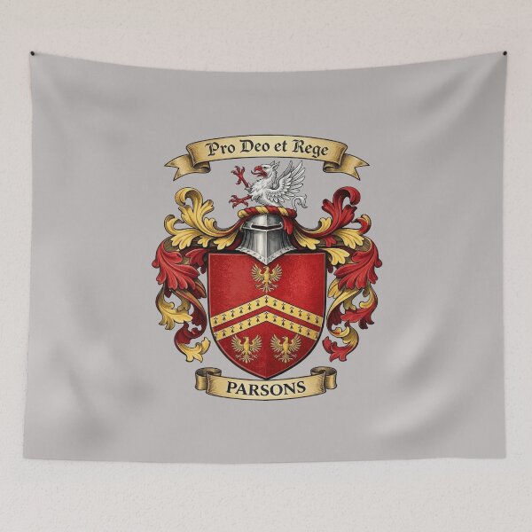 Item preview, The Parsons Family Coat of Arms designed and sold by BagTown Clans.