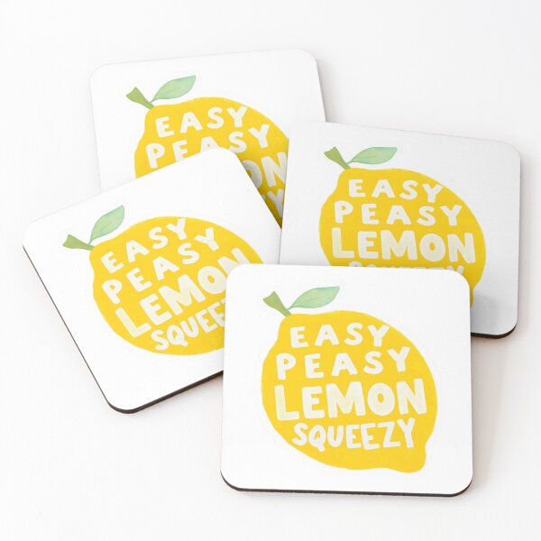 Item preview, Easy Peasy Lemon Squeezy designed and sold by Yumi707.