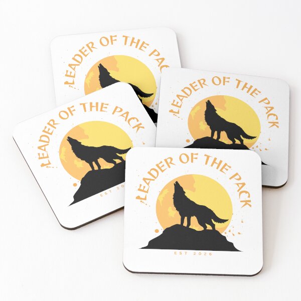 Item preview, Leader of the Pack - Wolf Moon Graphic designed and sold by M.Store.