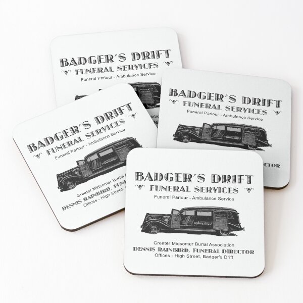 Item preview, Badger's Drift Funeral Services designed and sold by Normbot2000.