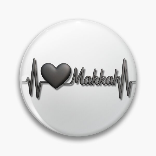 Item preview, Makkah Heartbeat Pulse (V.3) - Islamic Faith & Love Design designed and sold by D-Islamic.