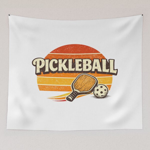 Item preview, Retro Pickleball Shirt – Vintage Sunset Paddle Gift for Players designed and sold by Pickleball-Gift.