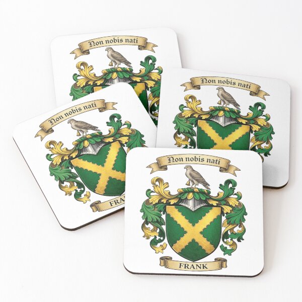 Item preview, The Frank Family Coat of Arms designed and sold by BagTown Clans.