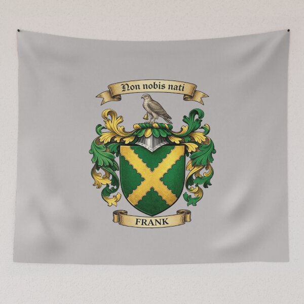 Item preview, The Frank Family Coat of Arms designed and sold by BagTown Clans.