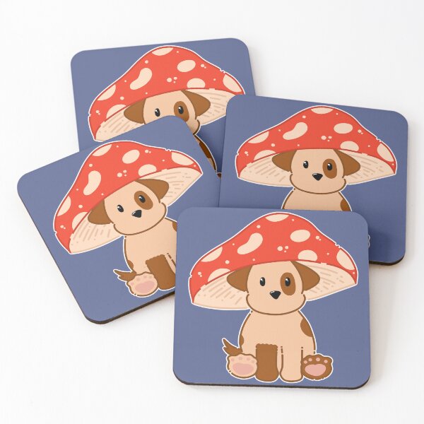 Item preview, Mushy Mushroom Dog designed and sold by CakeyDoesArt.
