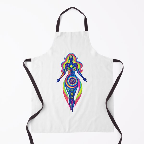 Item preview, Cosmic Nature Goddess with Vibrant Aura Forest Scene designed and sold by TeeARTHY.