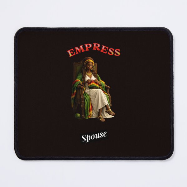 Item preview, EMPRESS - Rastafari Feminine Power Illustration designed and sold by Inspirational Jamaican.