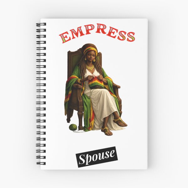 Item preview, EMPRESS - Rastafari Feminine Power Illustration designed and sold by Inspirational Jamaican.