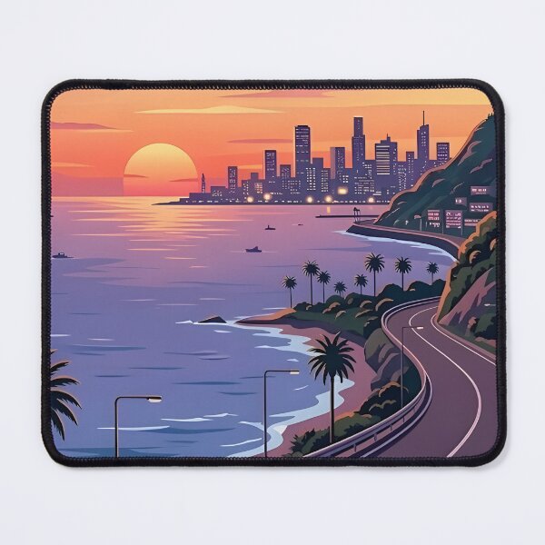Item preview, Night City: Tokyo Coastal Drive '93 designed and sold by Vibe Station.