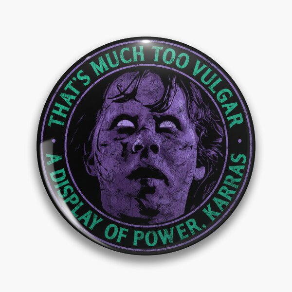 Item preview, Vulgar A Display Of Power The Exorcist 1973 Horror Distressed designed and sold by Power Up Prints.
