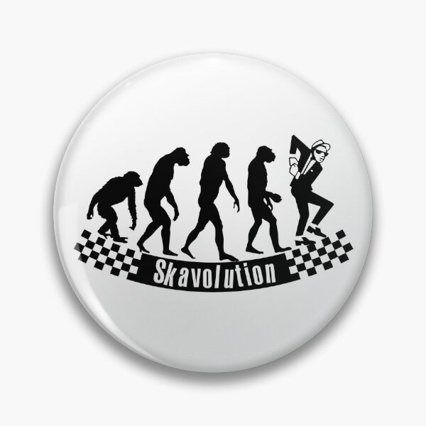 Artikelvorschau, Skavolution – Ska 2 Tone Music Evolution Design | Ska Punk & Rudeboy-Stil entworfen und verkauft von Little Che.