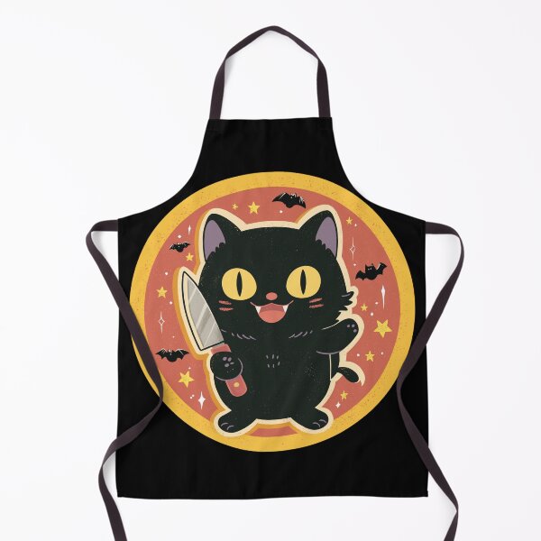 Item preview, Murderous Cat With Knife Funny Black Cat Meme designed and sold by Region.